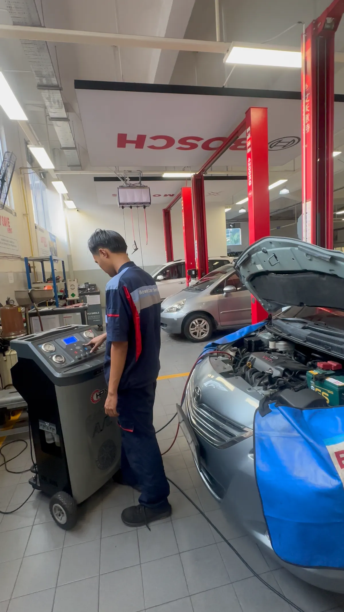 AC Recovery — Mesin AC