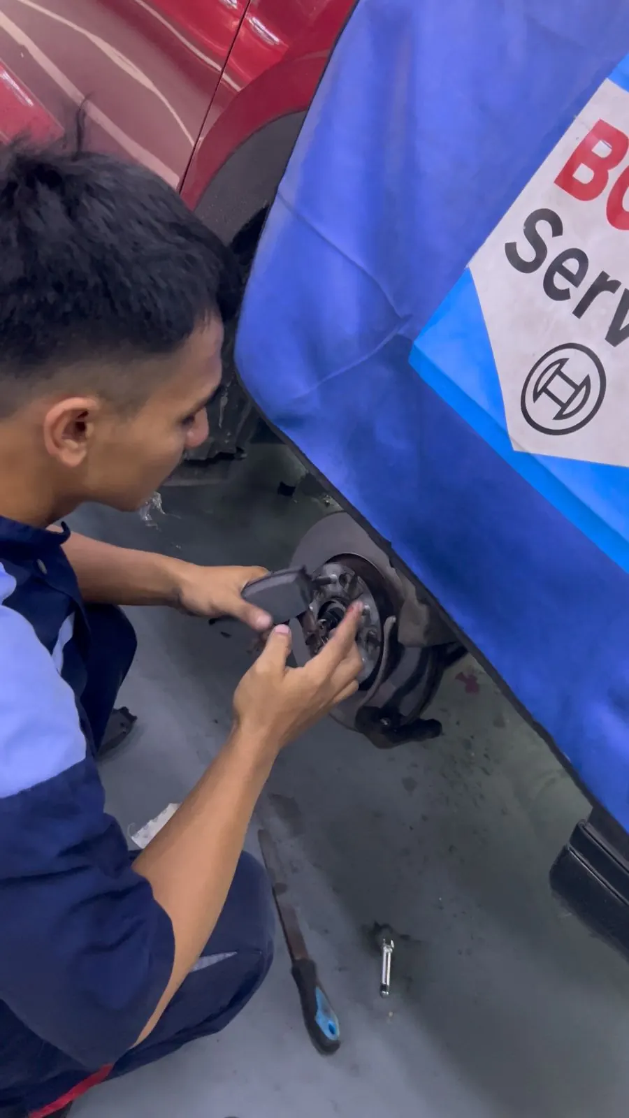 Brake Cleaning — Teknisi Bongkar Rem